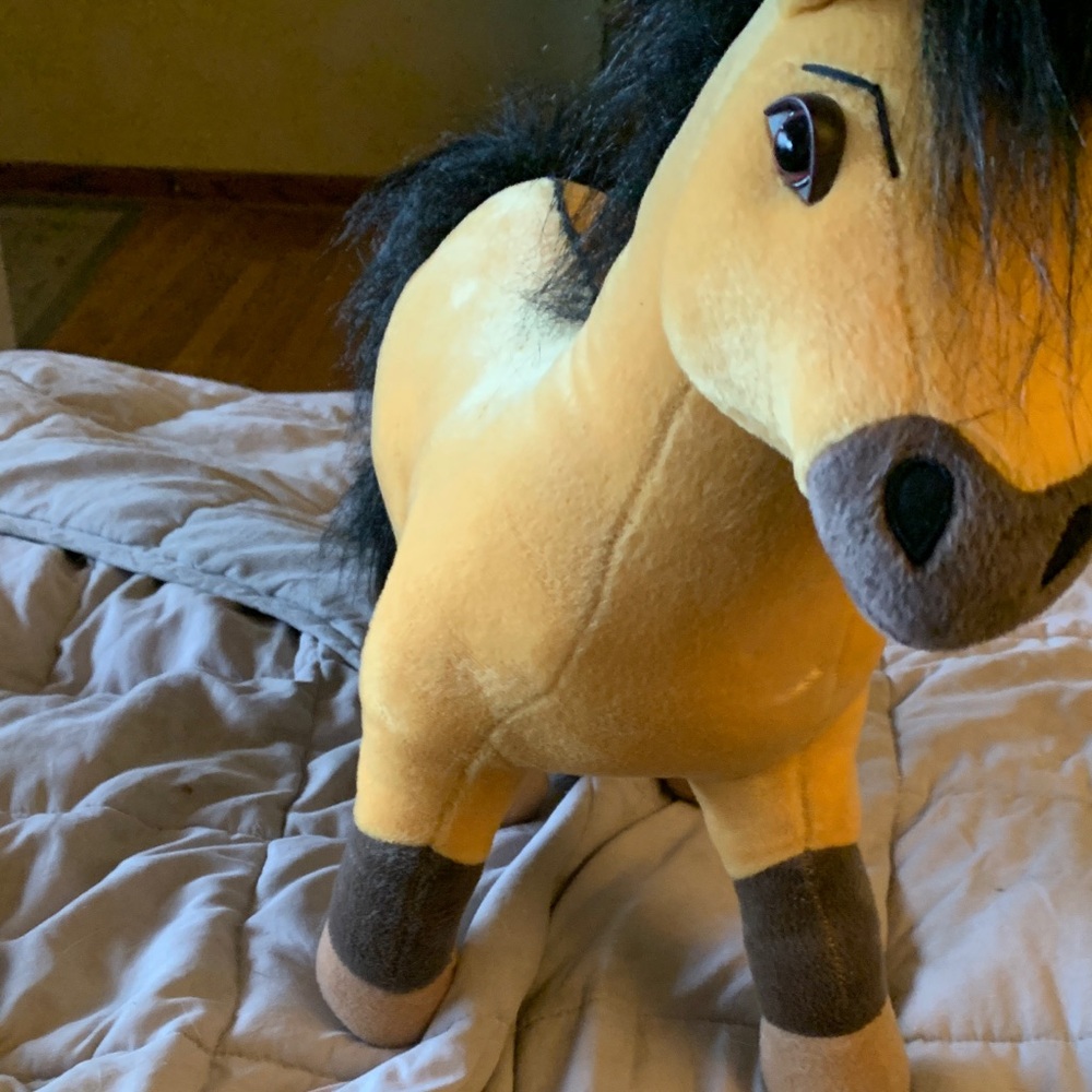 VTG 2002 dreamworks spirit horse  plush 21 inches - Picture 4 of 7